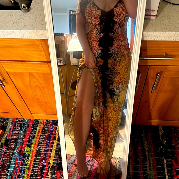 Free People Dresses & Skirts - FREE PEOPLE floral low back maxi dress